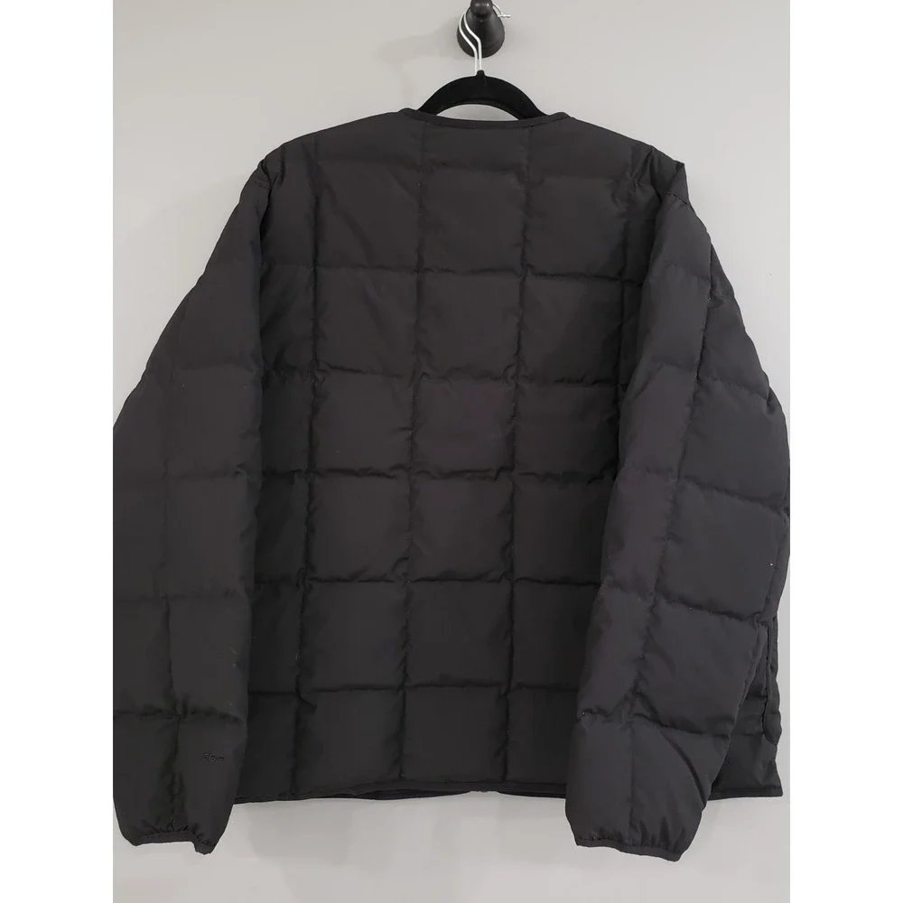 NEW XL BLACK The North Face M66 Round Neck Zipper Loose Long Sleeve Down Jacket